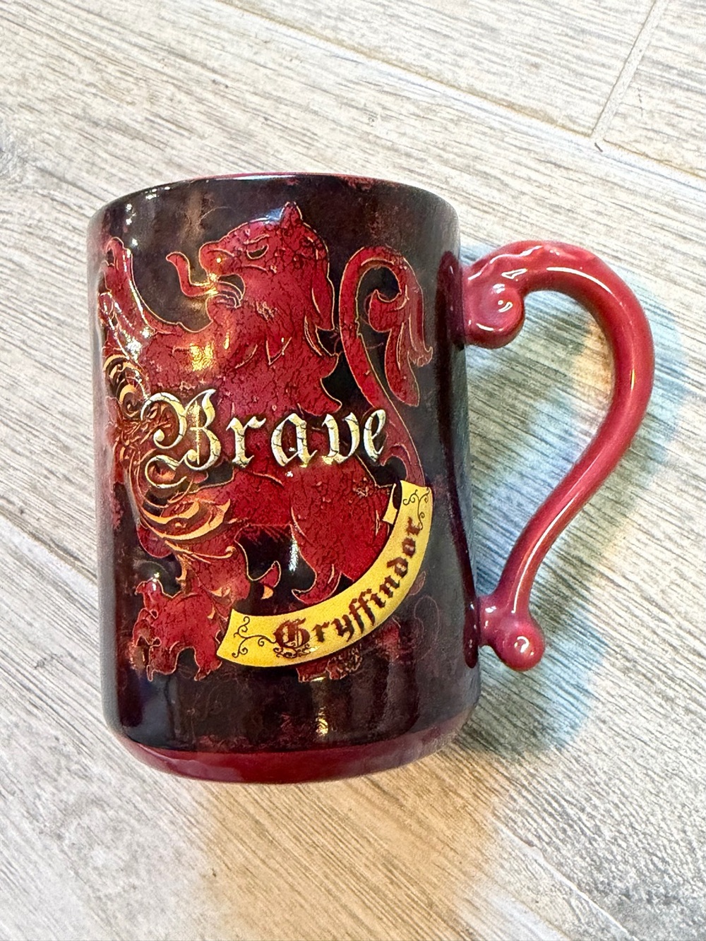 Wizarding World Harry Potter Gryffindor BraveCeramic 16oz Coffee Mug